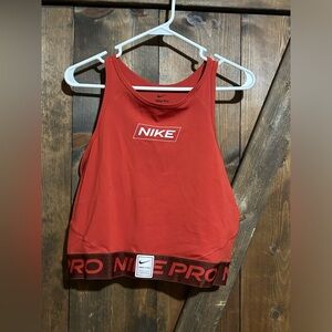 NWOT Nike Pro Dri-Fit Cropped Tank, size XL, smoke free home